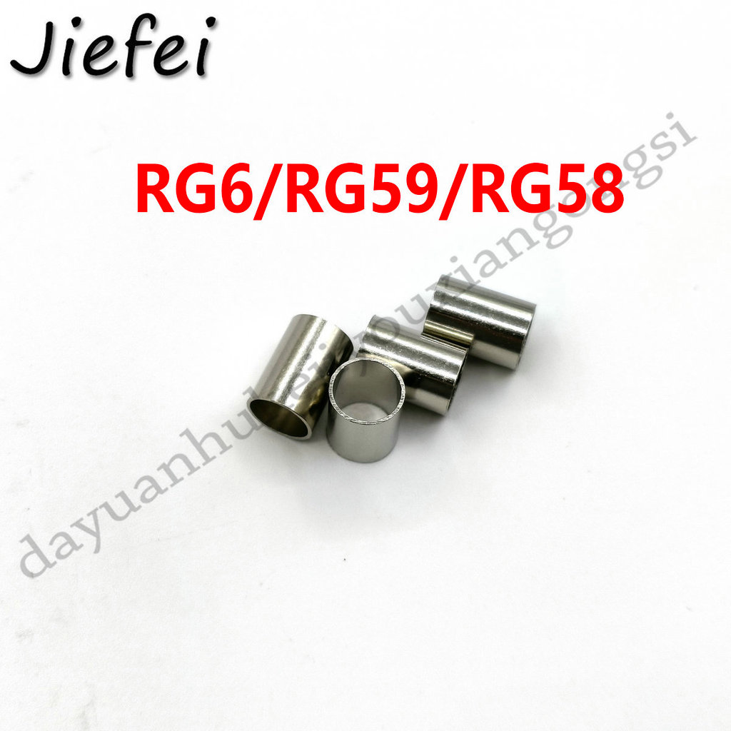 100-200pcs lot BNC RG58 RG59 RG6 ring