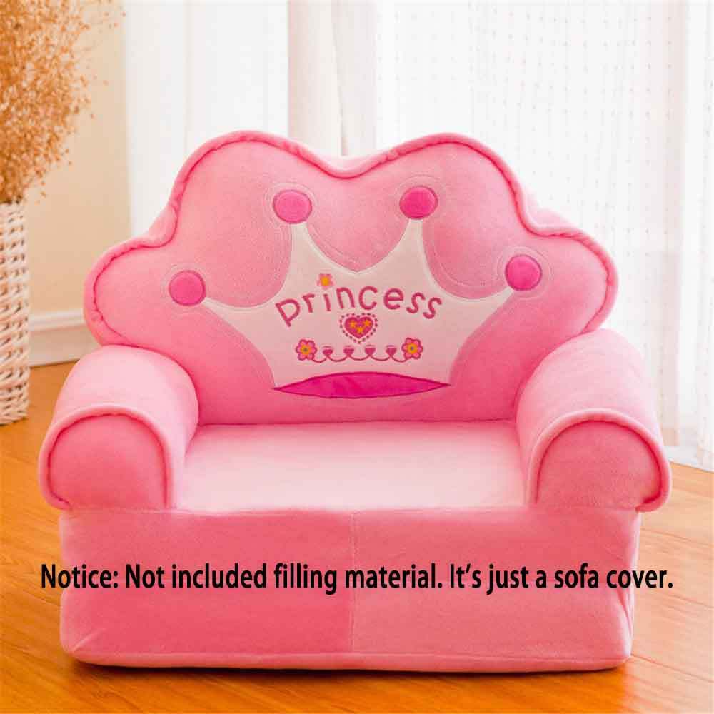 Only Cover No Filler Children's Small Sofa Cartoon Princess Girl Baby Folding Chair Recliner Boy Sin