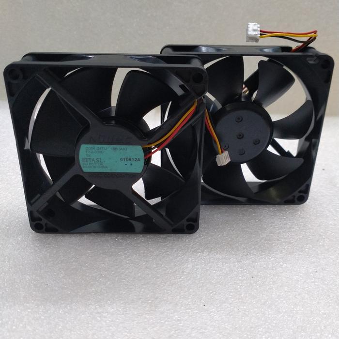 w897- Fan Dc 24V 8Cm/ Kipas Dc 24V 8X8Cm/ Cooling Fan Dc
