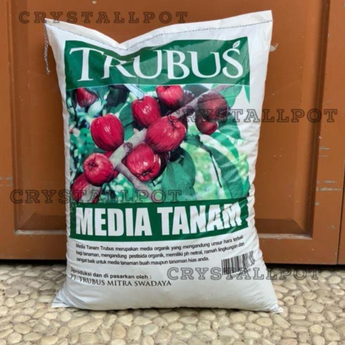 Media Tanam Organik Trubus Kemasan Pabrik Siap Pakai Untuk Tanaman - Media Tanam Trubus