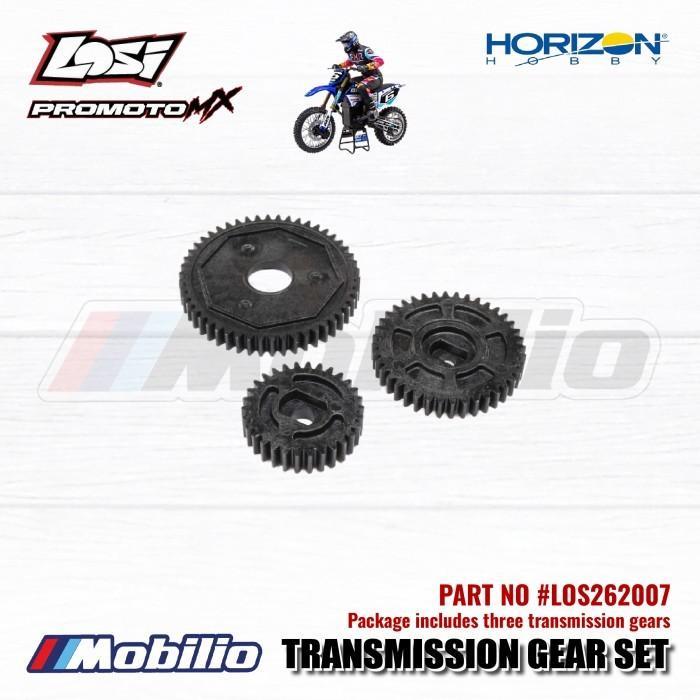 Losi Part #Los262007 Transmission Gear Set For Rc Losi Promoto Mx Motorcycle