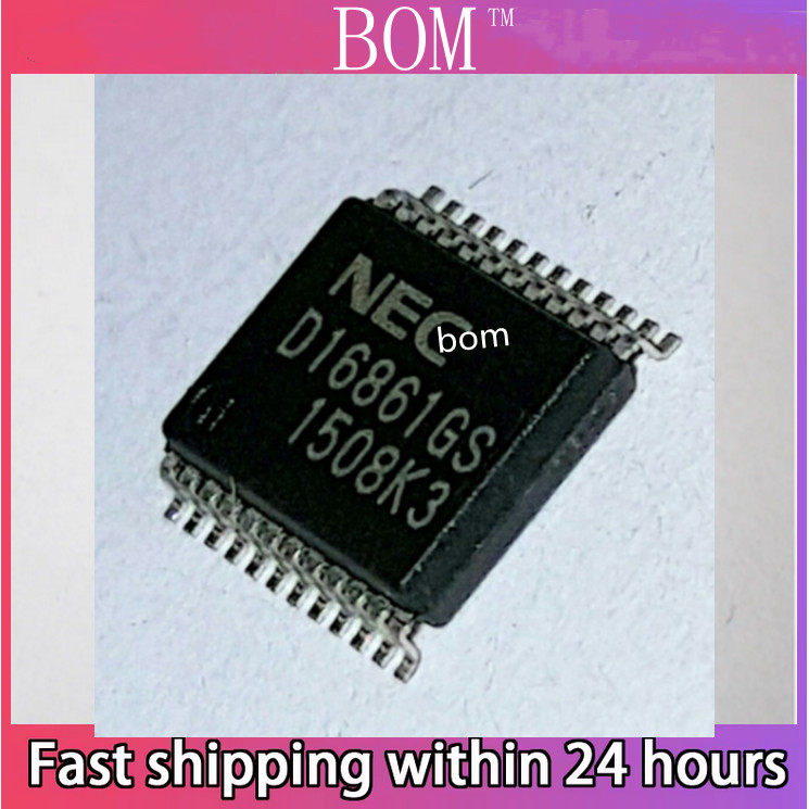 1Pcs/Lot New Original D16861Gs D16861 16861Gs Upd16861Gs Sop-24 Chipset Upd16861Gs Ssop24 Vehicle