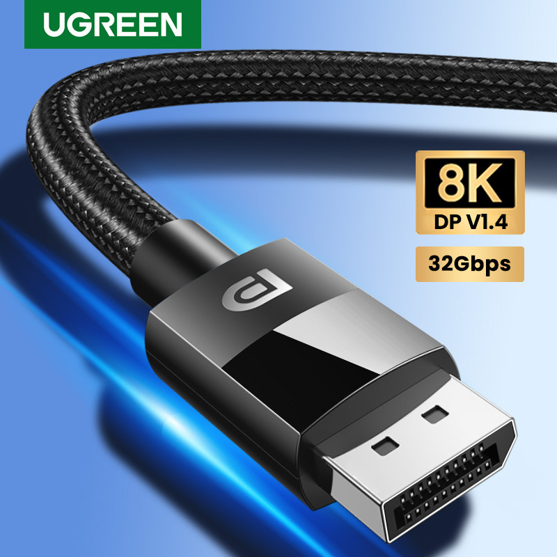 Ugreen Displayport 8K Displayport Cable for HP/DELL Laptop 8K/60Hz