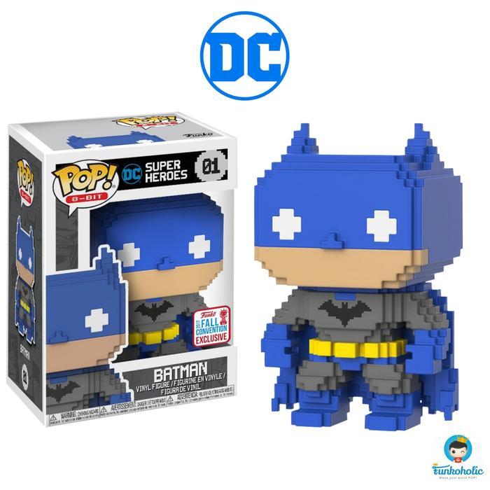 Funko Pop 8-Bit Heroes Dc Comics Batman - Batman (Nycc Exclusive) #1