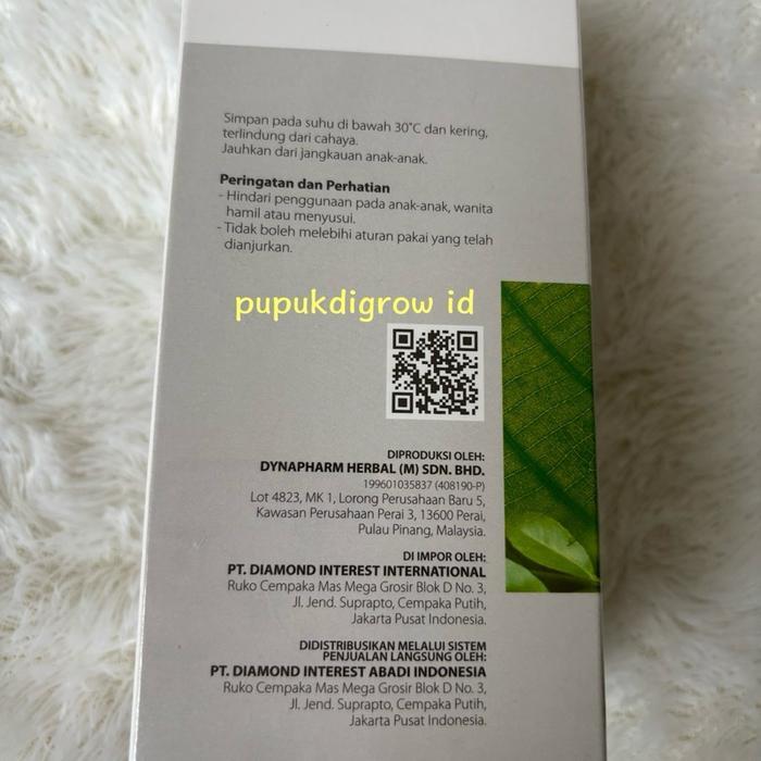 qgk4- Liquid Chlorophyl Plus Guarana Klorofil Cair Plus Guarana 500 Ml Diamond Interest