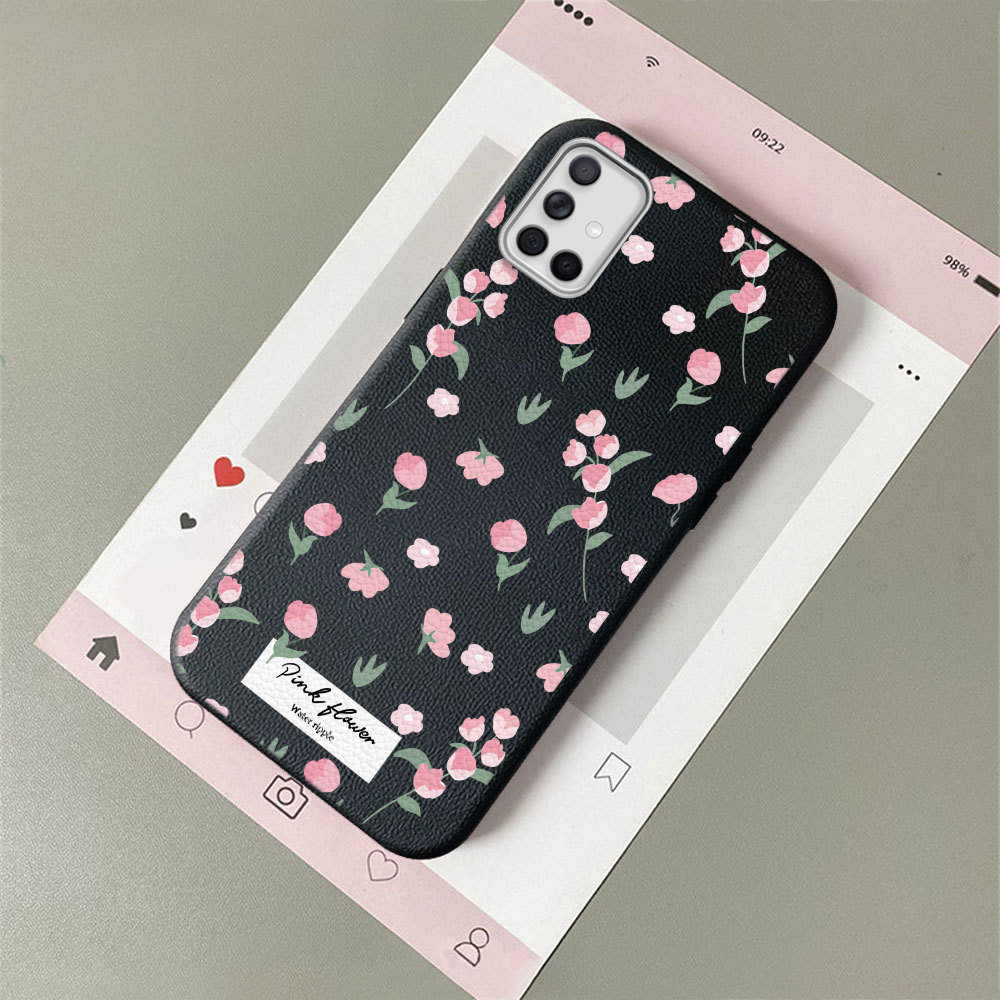Casing Hp Untuk Compitable With Samsung Galaxy A71 Case Kesing Kondom Cute Bunga Softcase 0136 PW