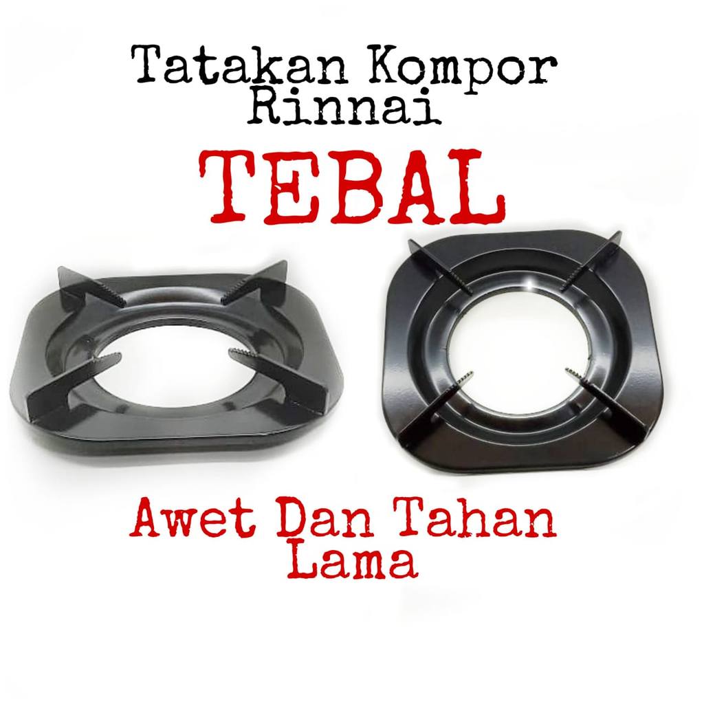 2 Pcs Tungku Kompor Gas / Tatakan / Tungku Kompor Rinai Kaki 4 Tebal / Dudukan Kompor Gas Rinai / Ta