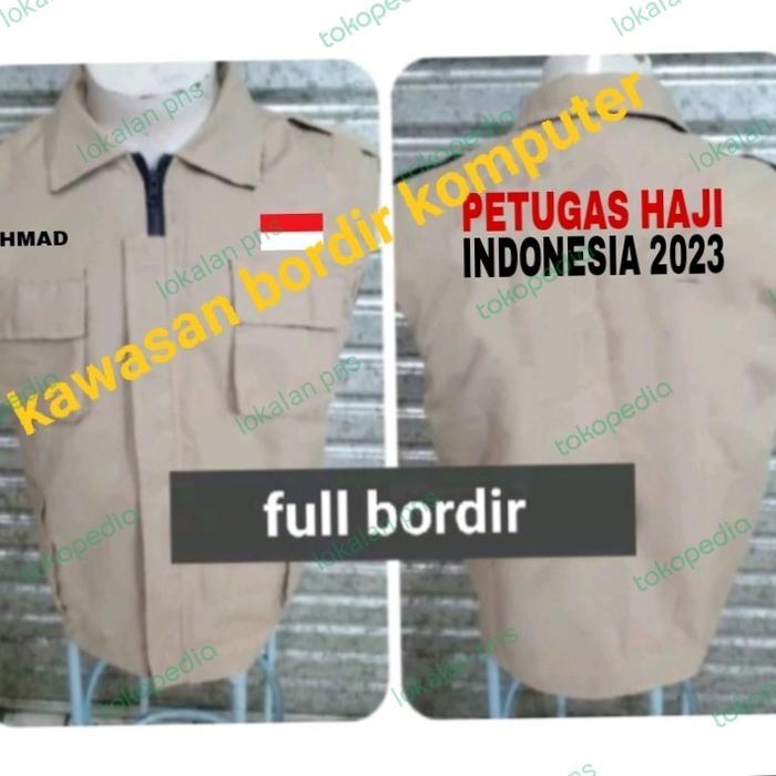Cozyy Terbaru Rompi Petugas Haji Vest Petugas Haji Seragam Petugas Haji Cust