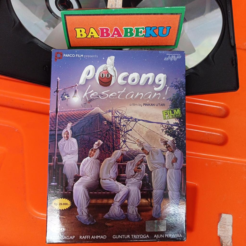 Pocong kesetanan di VCD original Bekas