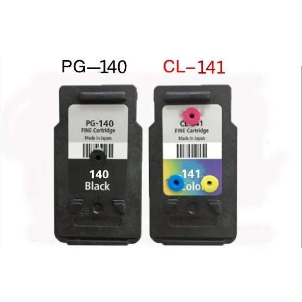 PROMO HARI INI  Compatible 140XL 141XL PG140 CL141 Ink Cartridge For Canon PG-140 CL-141 PIXMA MG321