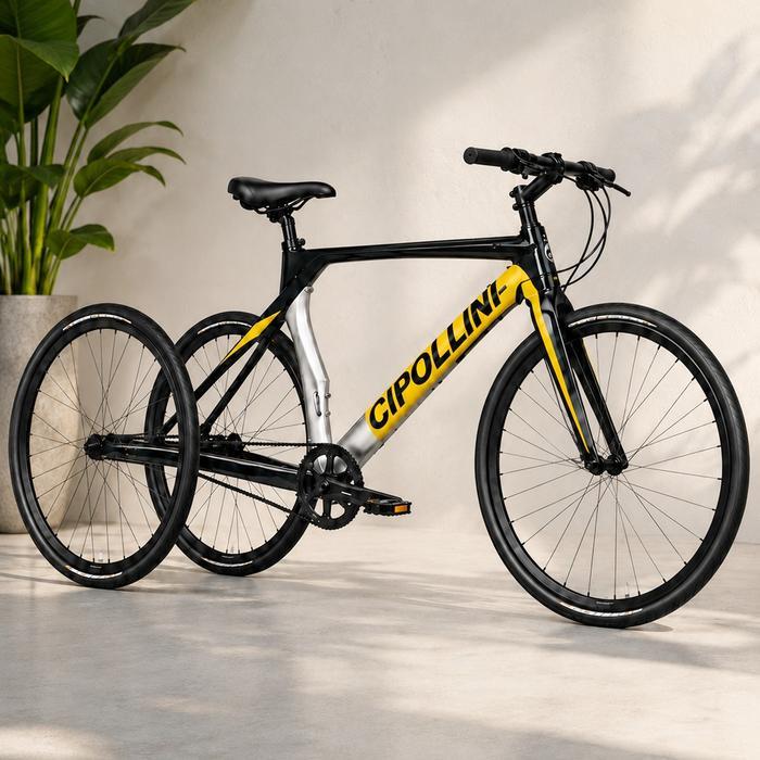 Sepeda Roda Tiga Aero Bike - Aero Road Bike Tricycle - Sepeda Roda Tiga + Stang Rise Bar
