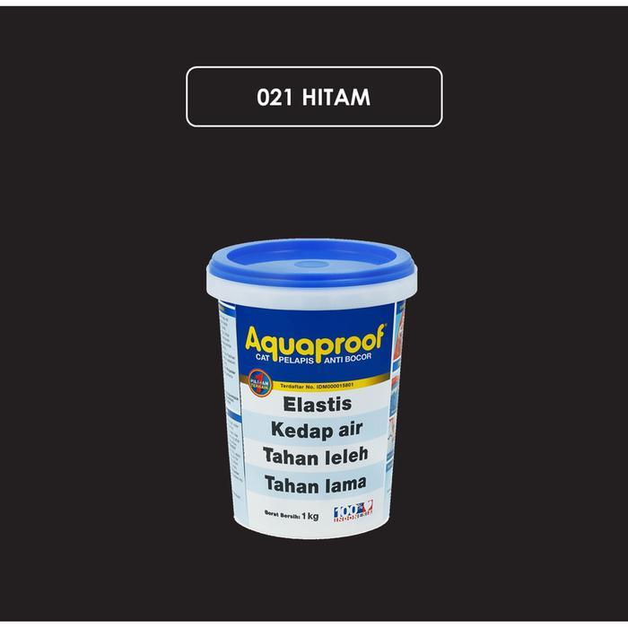Aquaproof Hitam - 1 Kg - Cat Pelapis Anti Bocor