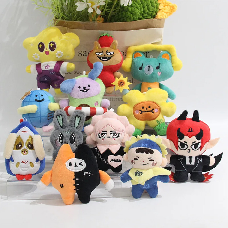 12pcs Thai GMMTV Celebrity Cp Series Plush Pendant Doll Win PondPhuwin FirstKhaotung JoongDunk
