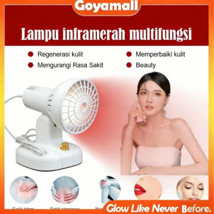 150W Lampu Terapi Infrared Lampu Spa Face Terapi Alat Fisioterapi Stroke Memperbaiki kulit Otot