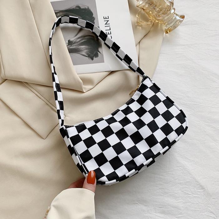 TAS SELEMPANG Animal Shoulder Bag SAPI ZEBRA LEOPARD BerniceHo Korea