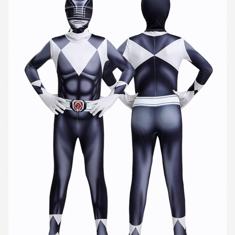 Kids Power Morpher Superhero Samurai Sentai Shinkenger Alpha Ranger Cosplay Fantasia Halloween