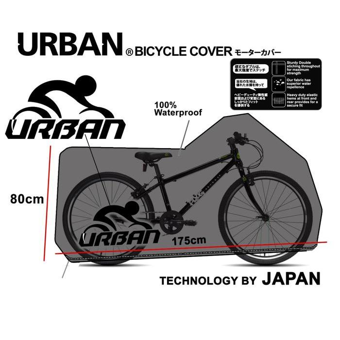 Sarung Sepeda Bicycle Cover Urban Waterproof U Dewasa Wimcycle Polygon Terlaris