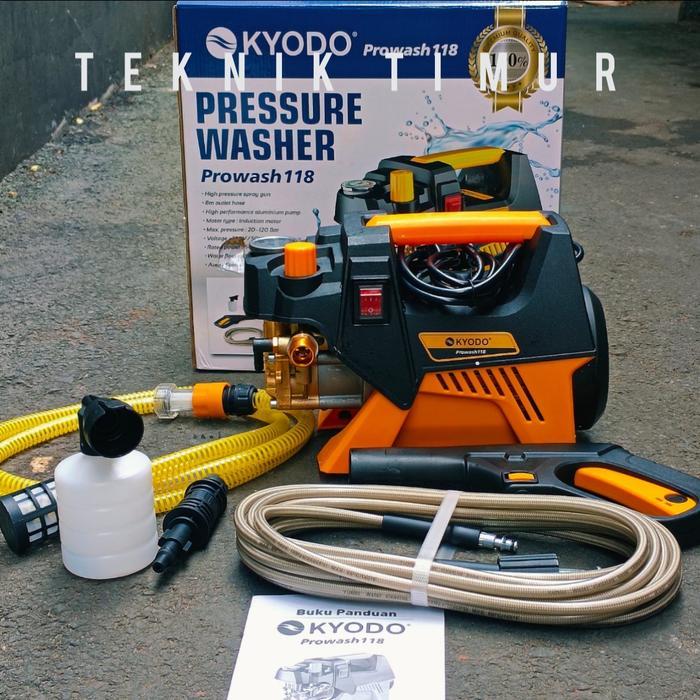 Mesin Steam Ac Mobil Motor KYODO Japan Jet Cleaner Kyodo Prowash 118