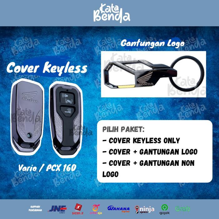 Terbaru Cover Remote Keyless Kunci Smart Key Pcx 160 2021 / Vario 160 Ori Ahm