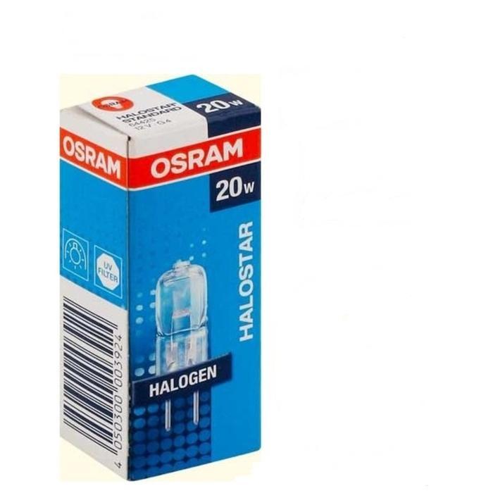 BERKUALITAS Lampu Halogen Kacang Tusuk Proyektor Projector Lamp Osram 12V 12 Volt 20W 20 Watt 64425