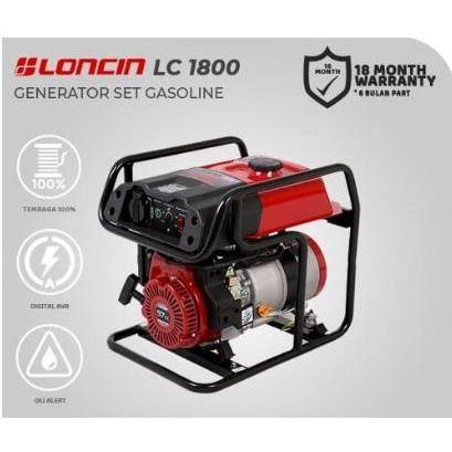 GENSET / GENERATOR SET BENSIN LONCIN LC1800 (1000 WATT)