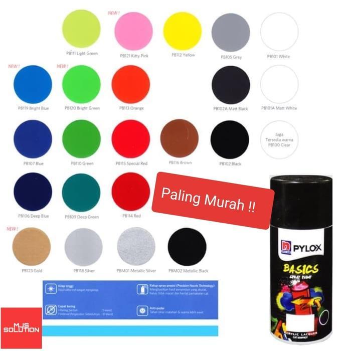 Pylox Basics Nippon Paint Cat Semprot Mobil Besi Pylox Basic Motor