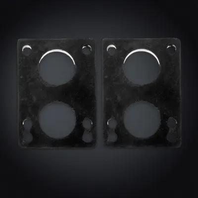2Pcs Skateboard Riser Pad High-Durability PU Shock Absorber Pad Increases Ground Clearance Reduces