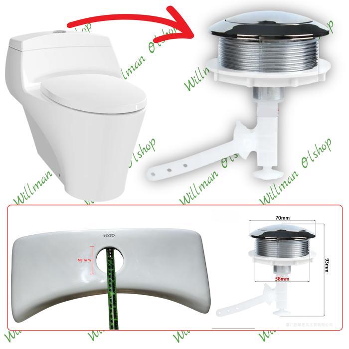 Ada Stok Tombol Kloset Untuk TOTO CW823J
