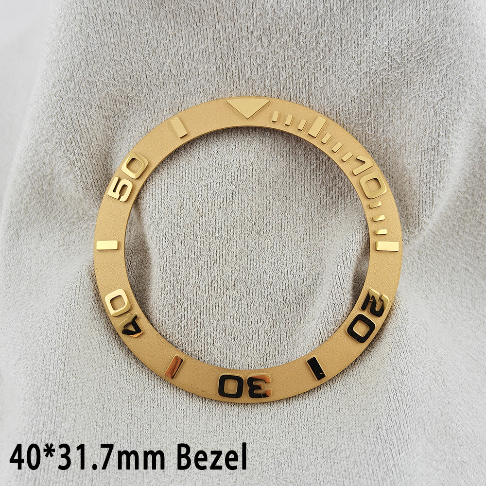 ForgeLink 40mm Bezel Inserts GMT Watch Bezel 40mm * 31.7mm Ceramic Bezel Insert Fit 42mm to 44mm