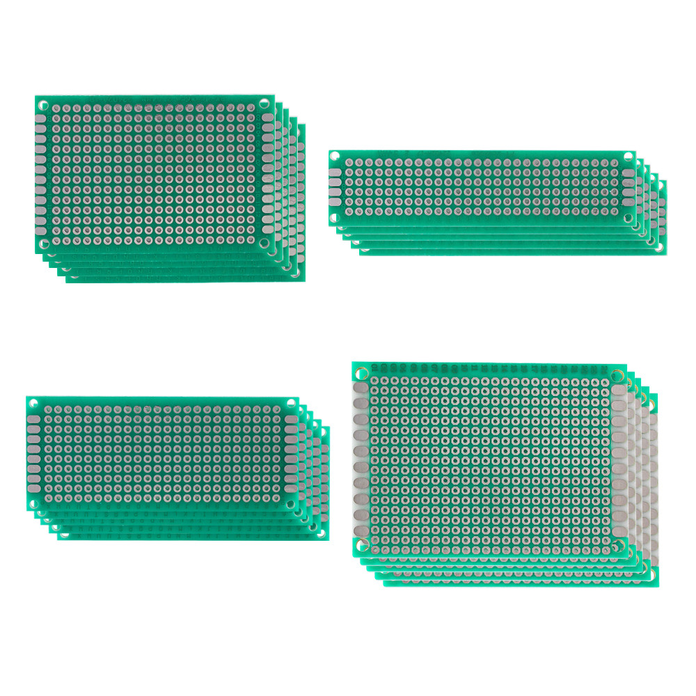 20PCS/Lot 5x7 4x6 3x7 2x8cm Prototype Single Sided Prototype PCB Diy Universal Printed Circuit PCB