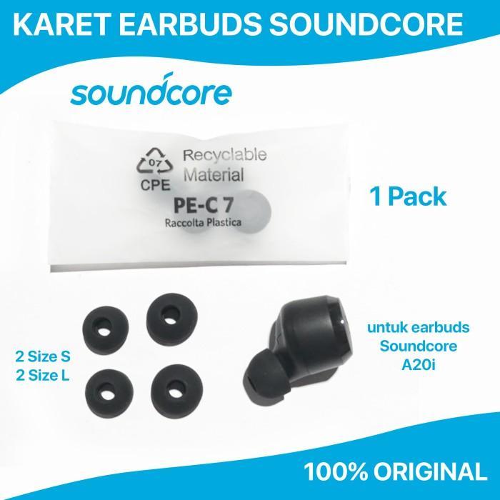 Populer Eartips Karet Anker Soundcore A20I, R50I, Life A1, Life P2 Mini, Life P3I, Life A1, Life P2