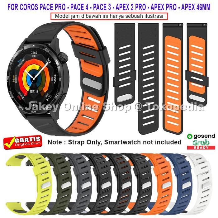 STRAP TALI JAM FOR COROS PACE PRO - COROS PACE 4 - COROS PACE 3 - COROS APEX 2 PRO - COROS APEX PRO
