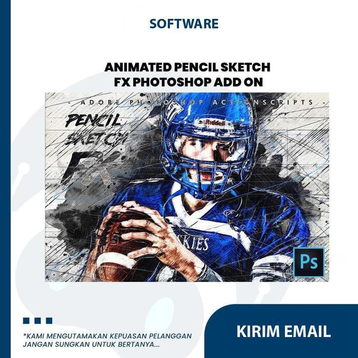 Animated Pencil Sketch Fx Photoshop Add On