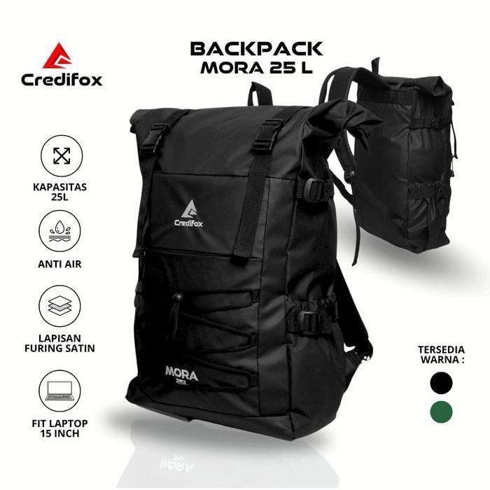 Arcteryx Outdoorgear - Tas Ransel Backpack Seri Mora Kapasitas 25Liter Bahan Waterproof
