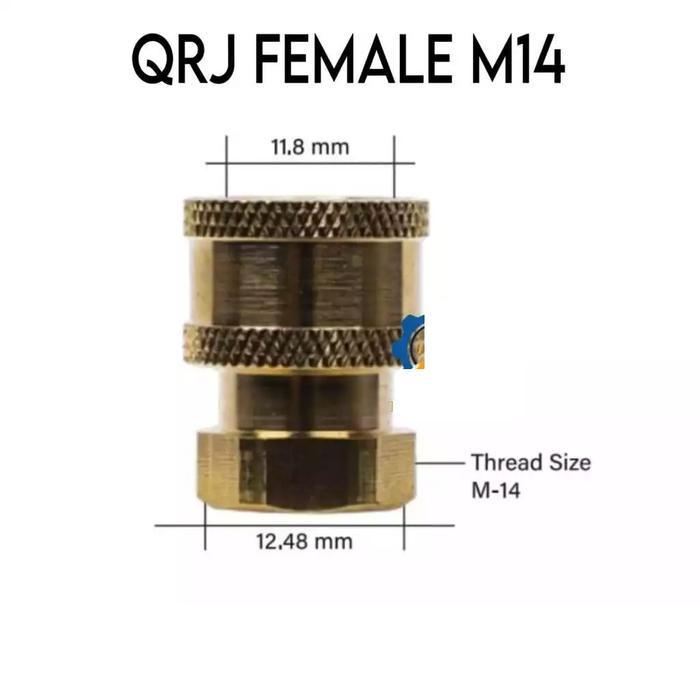 Quick Release 1/4 Jet Cleaner Selang Ke Gun