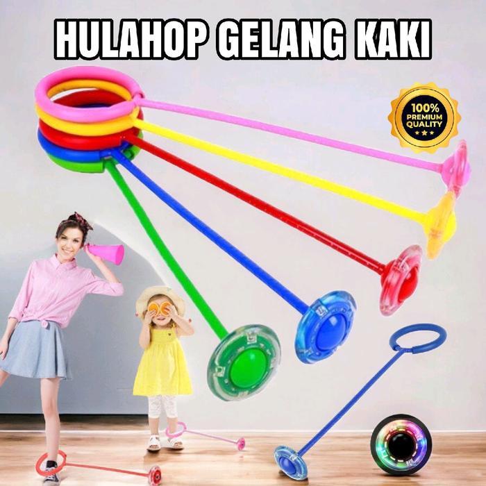Happyfit - Hulahop Gelang Kaki Led Lompat Kaki Hulahop Promo Outdoor