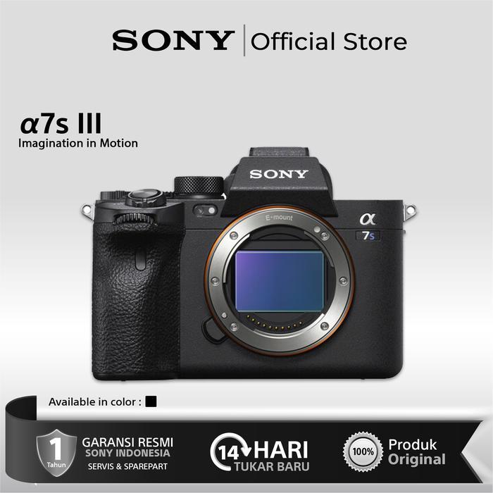 Sony A7S Iii Body Only A7Siii A7Sm3 A7S Mark3 A7S Mark Iii Terbaru 