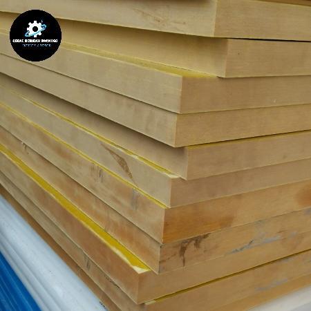 Epoxy Resin Kuning (G11) Custom 50Mm X 68Mm 225Mm /Epoxy Resin Fiberglass Kuning