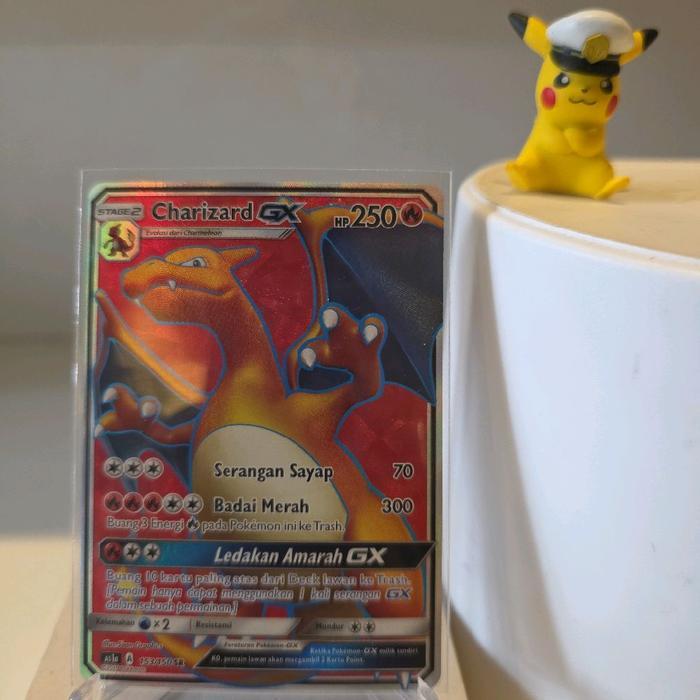 Charizard GX SR As1a kartu Pokemon tcg indo