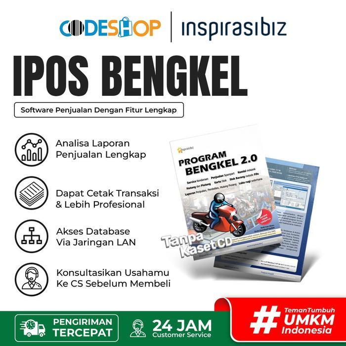 Software Kasir IPOS Bengkel Program Service Mobil Motor Lengkap
