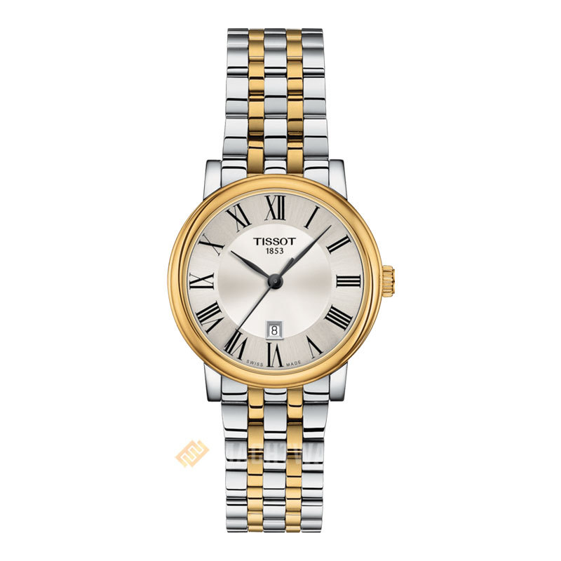 [SEPtacular] Jam Tangan Wanita Tissot T-Classic T122.210.22.033.00 Carson Premium Lady Silver Dial D