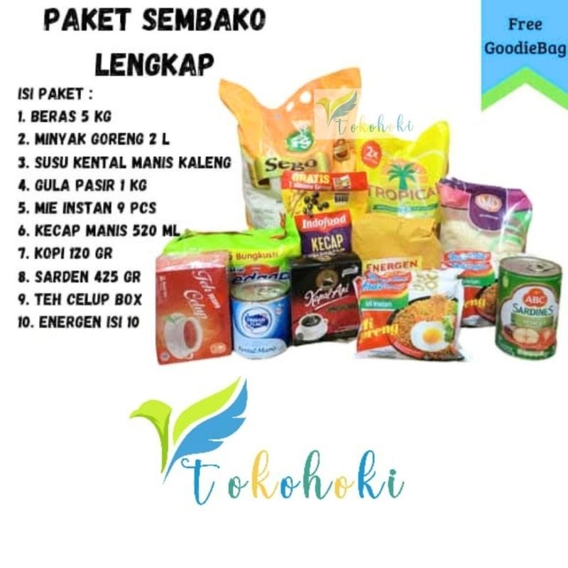 PAKET SEMBAKO LENGKAP