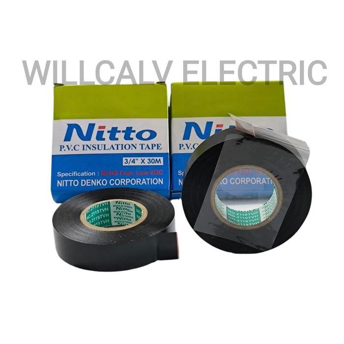 SALE ISOLASI NITTO - ISOLASI KABEL NITTO - ISOLASI LISTRIK - ISOLASI KABEL
