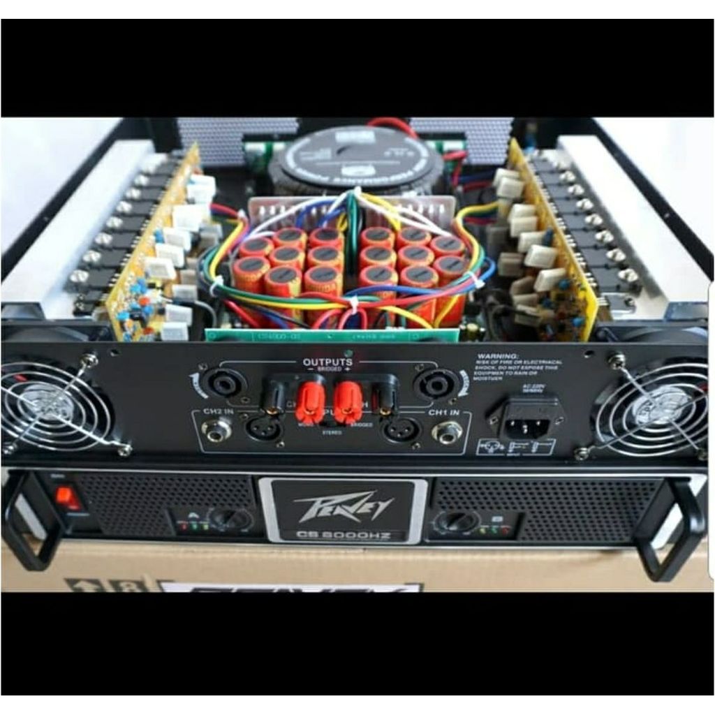 POWER AMPLIFIER PEAVEY CS 8000HZ/CS 8000 HZ/CS8000HZ MANTAP