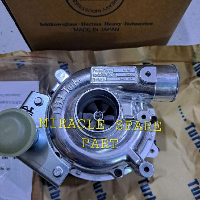 TURBOCHARGER TURBO ASSY KOMPLIT ISUZU PANTHER NHR55 NKR55 IHI JAPAN JEPANG