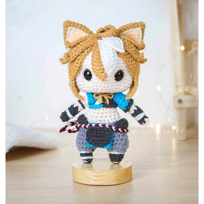 GOROU {Amigurumi/Crochet Pattern}