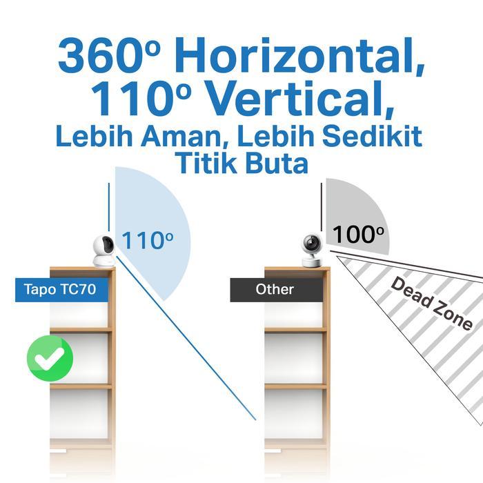 Promo Tp-Link Tc70 Tc60 Tc65 Kamera Cctv Wifi Indoor Kamera Pengawas Rumah Cctv Jarak Jauh Lewat Hp