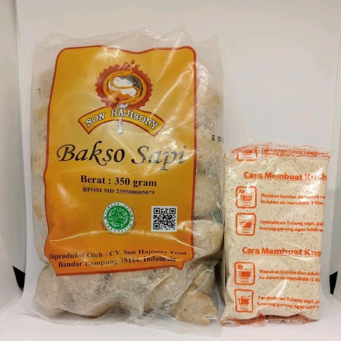 READY Bakso Sony Lampung + Bumbu Ukuran Kecil asli Lampung