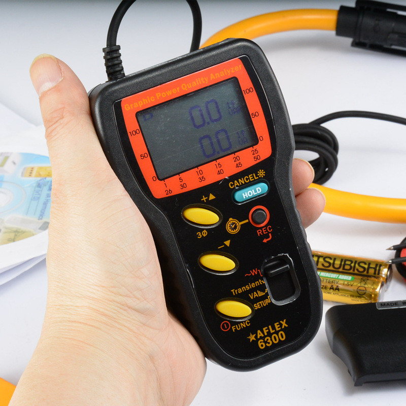 AFLEX-6300 GRAPHIC POWER QUALITY ANALYZER