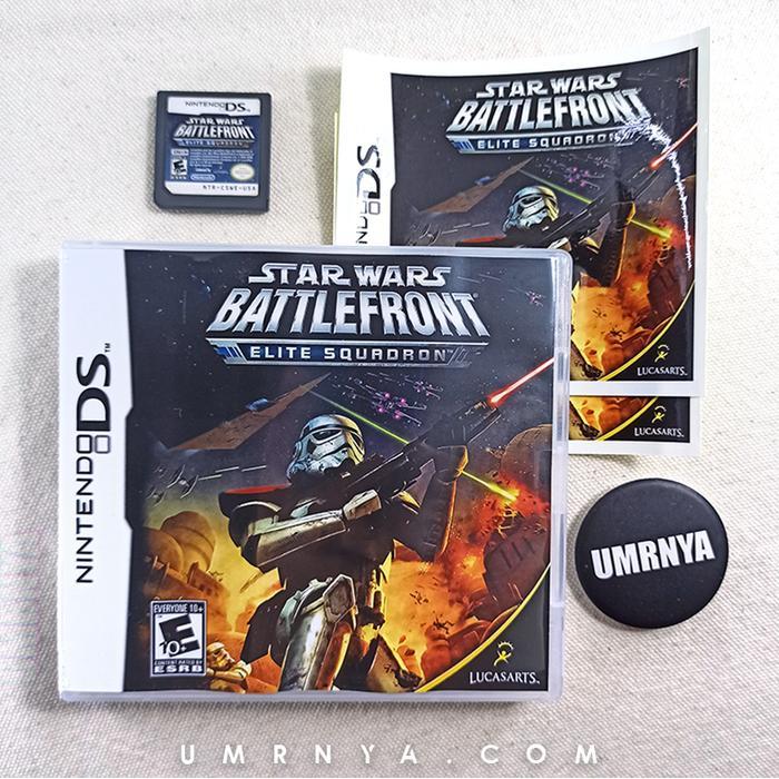 Kaset Ori Star Wars Battlefront Elite Squadron Nintendo DS 3DS NDS